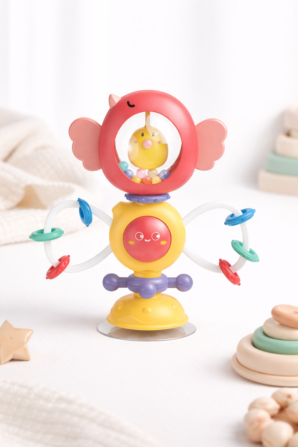 Suction Rattle Toy