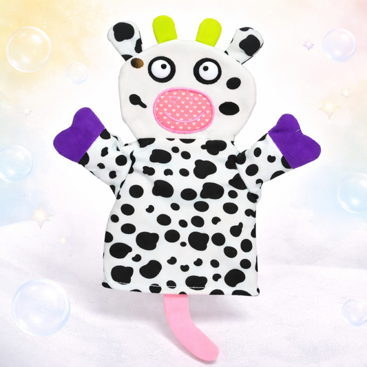 Soft Animal Glove Hand Puppet - Cow